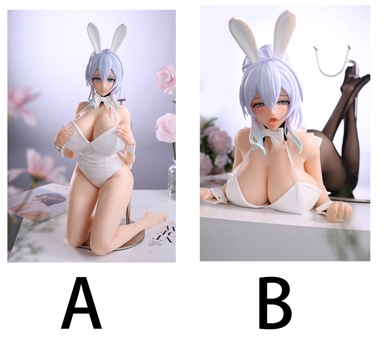 Bunny Girl Snow Woman Life-Size Doll Anime 2D Full Silicone Small Real-Feel Jelly Breast Adult Toy For Men thumbnail 3