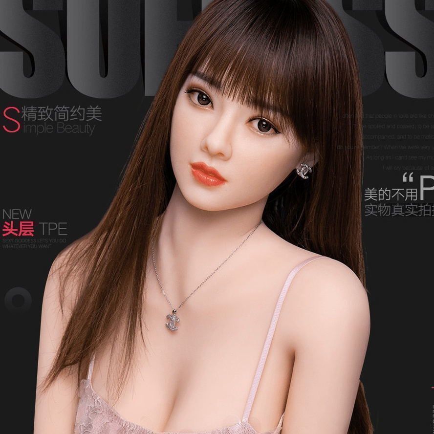 1.6m Full Body Silicone Sex Doll With Sound, Heating, And Realistic Hair - Adult Pleasure Products thumbnail 3