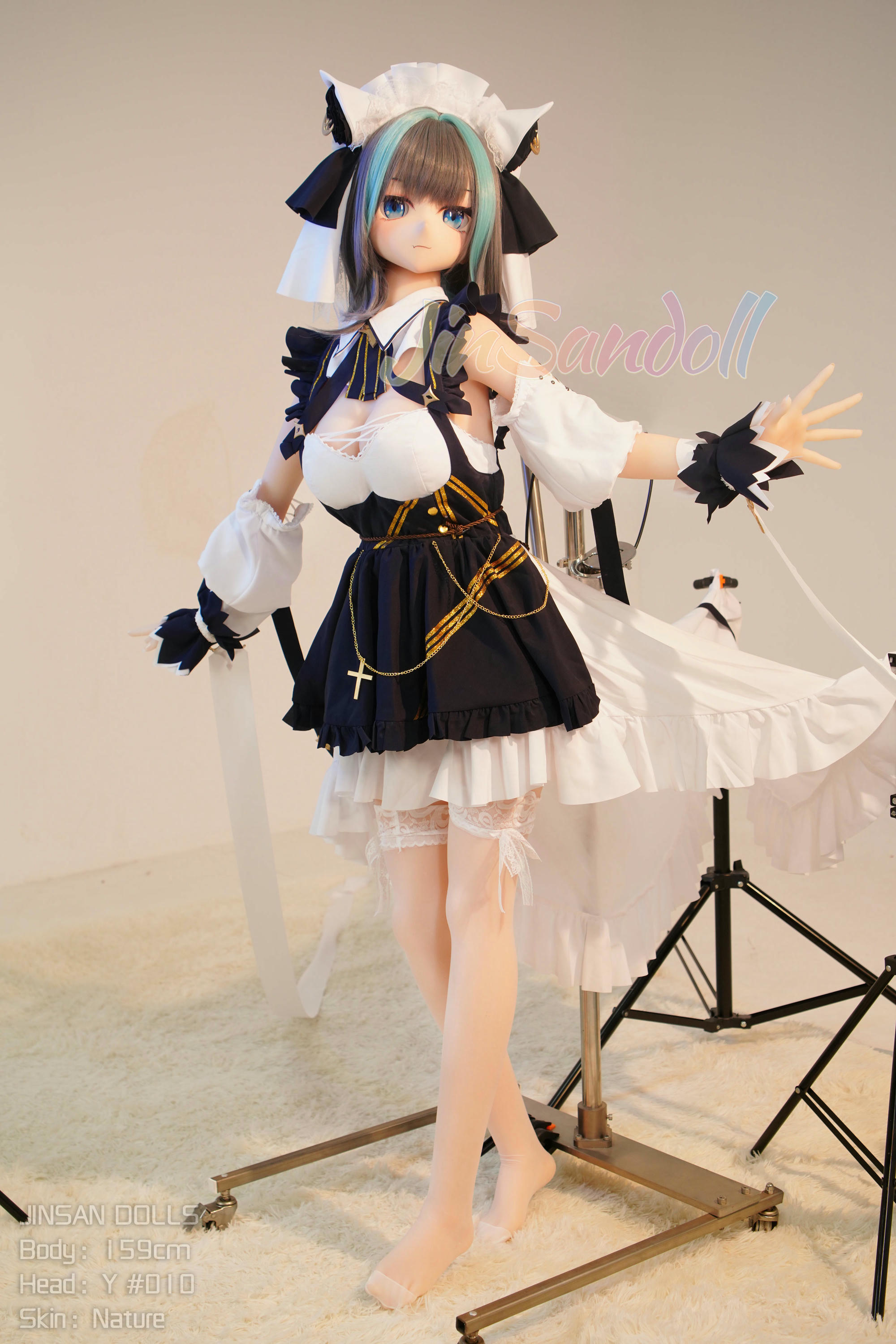 JS Doll 159cm TPE Y010 Head Sex Doll thumbnail 2