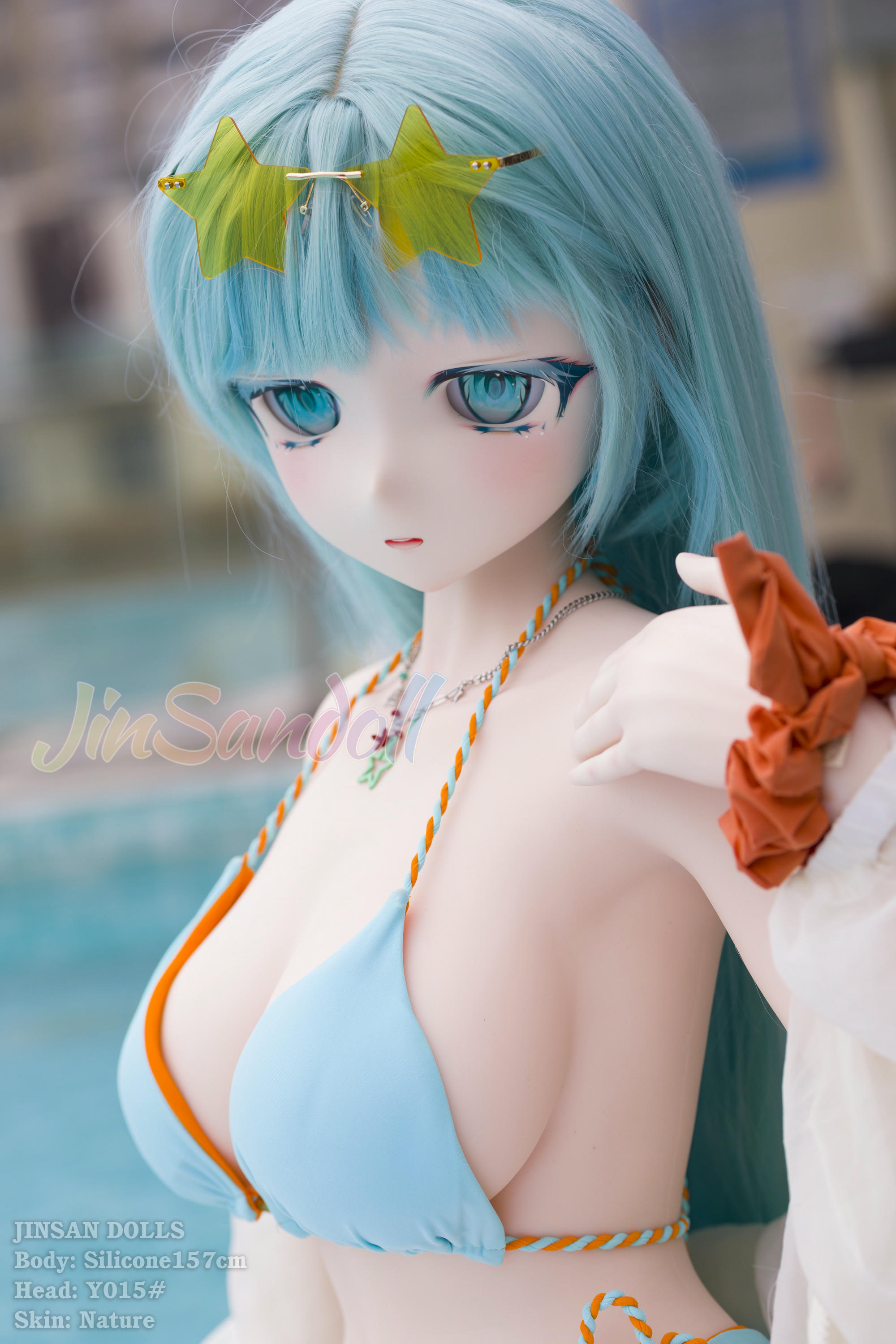 JS Doll 157cm Silicone Y015 Head Sex Doll thumbnail 2